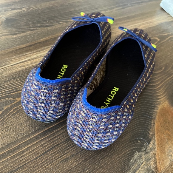 Rothy’s flat with bow - Evening Metallic - Picture 2 of 6